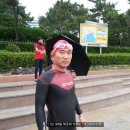 8월 9일 해운대 바다 수영(11호 태풍의 손가락 끝??) 이미지