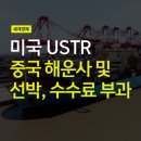 한국무역협회노동조합 | 미국 무역대표부, 중국 해운사 및 선박에 수수료 부과 결정