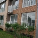 격자방범창 송파구 마천동 송파파크데일 1단지 아파트방범창 106동 화이트 격자방범창 설치 이미지