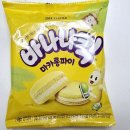GS25 농심 바나나킥 마카롱파이 먹어봤다