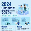 [KAIT/과기정통부] 2024 DX컨설턴트 양성과정 교육생 모집 (전액무료) (~5/7) 이미지