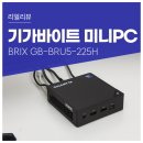 홈PC | 베사 장착으로 군더더기 없는 공간 활용 기가바이트 BRIX 미니PC GB-BRU5-225H 후기