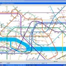 2013년 서울중심부 지하철노선표. 이미지