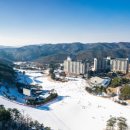 오크밸리리조트 눈썰매장