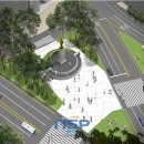 송상현공 동상 이미지