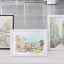 기장을 담은 어반스케치 이미지