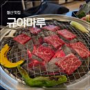 4214 | 철산 데이트 맛집 규야마루｜일본 여행 감성 야끼니꾸 3종세트 후기