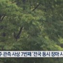 다음 주 기상 관측 50년 사상 7번째 '전국 동시 장마 시작' 이미지