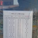 관산운수 088번 마을버스 노선 배차시간표입니다. 이미지