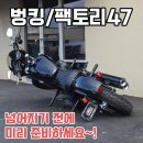 ＜브이트윈＞ 소중한 내 바이크! 벙킹/팩토리47 크러쉬바/안전바로 넘어지기 전에 준비하세요~! 이미지