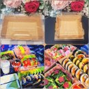 2020-950 | 트레이 600ml 950ml 포장용기 추천 사용방법 리얼후기 봄소풍 도시락 키토김밥 버터쿠키 딸기샐러드...