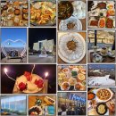 사군자와 예쁜 꽃그림(저녁) | 설 명절 가족여행 소노벨 비발디파크 2박 3일 완전체라 더 좋았던 힐링여행 후기