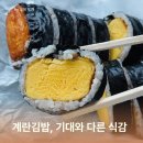 싸다김밥 - 남동구 서창남로 46 | 싸다김밥 메뉴 솔직 후기, 혼밥은 괜찮지만 계란김밥은 조금 아쉬웠다.