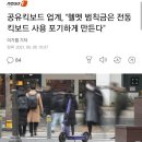 공유킥보드 업계, "헬멧 범칙금은 전동킥보드 사용 포기하게 만든다" 이미지