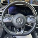 용산-350 | 인천 서울 용산 서초 Bnh커스텀 벤츠 W222 s350d 2019년식 신형 정품 AMG카본 디컷 핸들 작업 후기