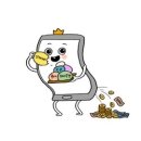 스마트폰으로 푼돈모으기 이미지