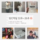 산전카센타 | 17. 임신 32주~35주 │ 36주 출산 전, 마지막 임신 기록