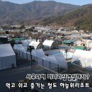 하늘리조트 | 청도 하늘위리조트 후기, 사우나 카페가 있는 네이처카니발 글램핑