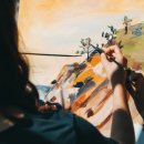 감성 일러스트 캘리그라피 이미지