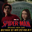 차니빌 | 맨 4: 브랜드 뉴 데이> 용산 IMAX 1회차 간단 리뷰 후기: 최고의 스파이더맨. 피터피커의 정신적 성장과...