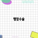 방폐장 방사선관리 노동조합 | 맹장수술, 반드시 알아야 할 정보