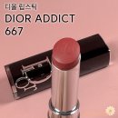 667 | 디올립스틱 디올 어딕트 667│발색샷 · 사용후기