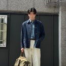 맹수의 데일리룩 2026.04.05(풀카운트 초어, 브로슨 샴브레이, 쿠어 커브드 진, 시에나레더하우스 헬멧백)