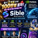 초극초기 SIBLE NETWORK NVIDIA 협업발표 2개월만에 100만돌파임박 이미지