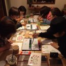 어우네공방 | 제주도 카페 숑에서 크리스마스카드 원데이 클래스 후기- Christmas card oneday class