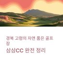 삼삼골프 | 경북 고령의 자연 품은 골프장, 삼삼CC 완전 정리