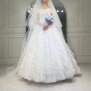 쥬피터디자인 | [👗16] 렌느브라이덜 본식 드레스 "쥬피터" 피팅 후기｜플라워 레이스 오프숄더 드레스
