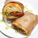 카페 샌드위치와 건강한 오븐요리(야간) | 부산 연산동 단체 샌드위치 맛집 매장에서 먹고 가지바질샌드위치 추가 포장 후기 오마이잇팅
