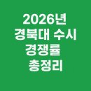 수요 플룻 | 2025년 경북대 수시 경쟁률 쏠림 학과는?