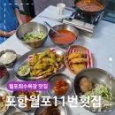 월포자연산횟집 | 월포해수욕장 맛집 포항월포11번횟집 40년 전통 자연산 물회전문점