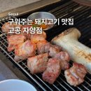 구워주는 자양동 고기집 고공 자양점 부드러운 식감의 돼지세트