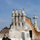 스페인 : 바르셀로나 - 가우디가 만든 집 "카사 바트요(Casa Batllo)", " 까사 밀라(Casa Mila)" 이미지