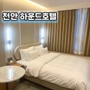 천안 불당동 호텔 내돈내산 하운드호텔 스탠다드 1박 후기