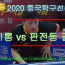 2020년 중국탁구선수권 결승 (마린 VS 판전둥) 이미지