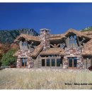 통나무집 이미지