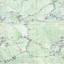 비슬산 등산지도(대구시,청도군,달성군)