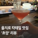 을지로작은바 | 을지로 칵테일바 추천, 분위기 좋은 바 초앙 후기