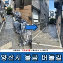 버들길 | 양산 물금 버들길 상가 골목청소 및 폐기물 수거 작업 후기