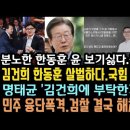 민주 융단폭격 조작검찰 해체 결심 이미지