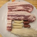 산본로데오거리 지하 공영주차장 | 직접 구워주는 산본 삼겹살 맛집 : 맛찬들왕소금구이, 2인세트 솔직후기
