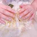 사당역네일아트) 네일리스트_몽환 웨딩네일 받은 후기 :)