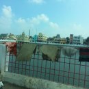 INDIA Chennai.20161216.인도첸나이,스리페럼부두르지역 연못안의 사원 이미지