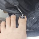 하블리네일 왕십리네일 페디큐어 자석네일