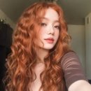 오렌지빈티지 | 브릭오렌지 염색 탈색 없이 가능한 빈티지오렌지 물빠짐후기 부평미용실 하미유