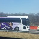 7001번 버스타고 빅버드 가는길에 안양 선수단 버스 목격!! 이미지