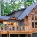 통나무집 이미지